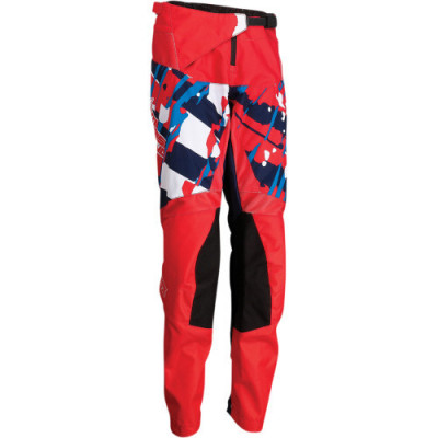 Pantaloni atv/cross copii MooseRacing, culoare rosu, marime 18 Cod Produs: MX_NEW 29032103PE foto