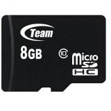 Card de memorie MicroSDHC Team Group, 8GB, Class 10 si adaptor SD, SIGILAT
