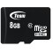 Card de memorie MicroSDHC Team Group, 8GB, Class 10 si adaptor SD, SIGILAT