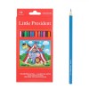 Set Creioane Colorate Little President Subțiri, 14 Bucăți, Multicolor, Oem