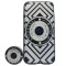 Husa apple iphone 7/8 multicolor model camera foto + popsocket inclus