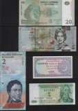 Set 5 bancnote de prin lume adunate (cele din imagini) #104, Africa