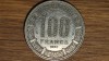 Congo republica - moneda de colectie - 100 franci / francs CFA 1983 - mai rara - stare impecabila!, Africa