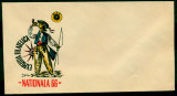 1966 Plic ocazional Expozitia Filatelica Nationala 66 (fara vinieta)