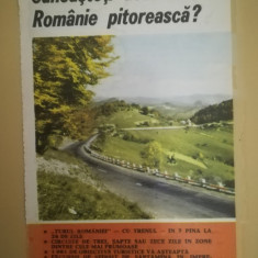 1972, Reclama turism in comunism comunism BUCURESTI 19 x 12 cm , epoca de aur