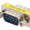 Adaptor D-Sub 9pin tată, conexiune bidirecțională