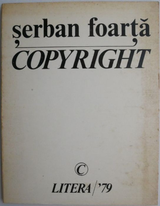 Copyright &ndash; Serban Foarta
