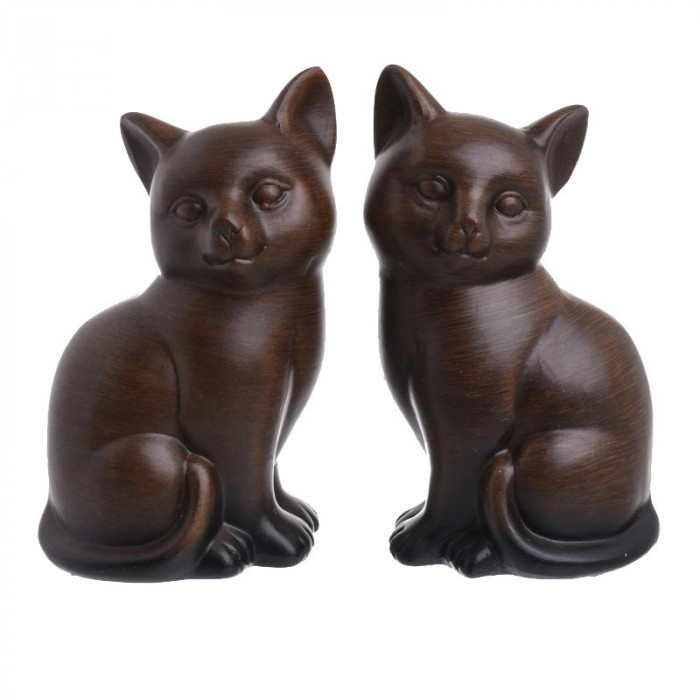 Set 2 Statuete Pisici din Ceramica COD: 2512