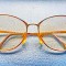 C984-Ochelari de vedere lux alama aurita cu email design super.