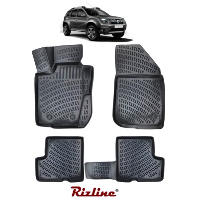 Covorașe Tăviță Dacia Duster 2009&amp;ndash;2017 4x2 &amp;ndash; Rizline Original foto