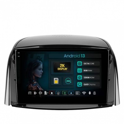 Navigatie 2K Renault Koleos (2009-2016) 8GB RAM Android 13 Octacore Slot Sim 4G DSP GPS Wi-FI Carplay Android Auto USB Bluetooth Waze Touchscreen 9.5 foto