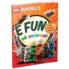 E fun sa colorezi! Ninjago. Carte de colorat cu abtibilduri foto