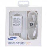 Samsung &Icirc;ncărcător rapid de călătorie 2000mAh incl. Cablu de date USB alb (EU Bister) EP-TA20EWEUGWW