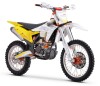 Motocicleta Cross Enduro Asix XR99 300cc, Roti 21/18, Alb/Galben, Cadru Ranforsat, Pornire Electrica