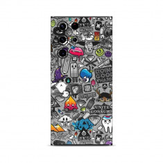 Folie Skin Compatibila cu Samsung Galaxy S24 Ultra Wrap Skin Sticker Bomb 3