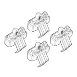 Kit montaj bare plafon C223 pentru Ford Mondeo 4 usi 2014-2022