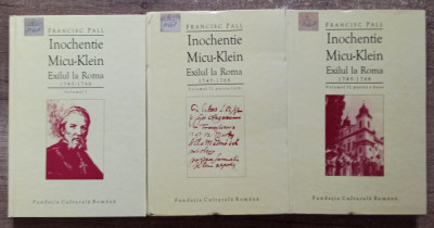 Inochentie Micu-Klein - Francisc Pall// 3 volume, 1997 foto