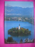 HOPCT 19071 BLED IN ANUL 2000 -- STAMPILA / TIMBRU - -SLOVENIA - -CIRCULATA