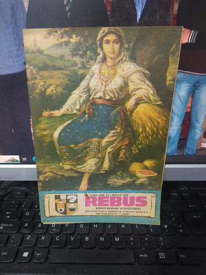 Rebus, revistă bilunară de divertisment, 1 mar. 1986, nr. 5, 689, anul 29, 009 foto