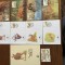 ghana - serie 4 timbre MNH, 4 FDC, 4 maxime, fauna wwf
