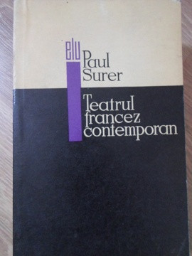 TEATRUL FRANCEZ CONTEMPORAN-PAUL SURER foto