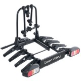 Suport pentru 4 biciclete Green Valley Discovery, pe carlig, negru