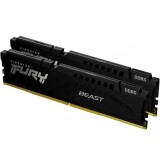 Memorie RAM Kingston Fury Beast, DDR5, 2 x 8GB, 5600Mhz KF556C40BBK2-16