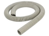 Tub spirală PVC gri 1m &Oslash;25mm -30&divide;60&deg;C