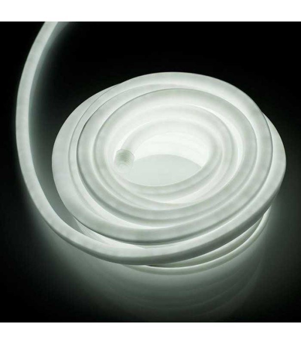 Banda LED 230V FLEX MINI NEON 2835 5500K alb rece 715lm/m 120LED/m 8W 10m IP44