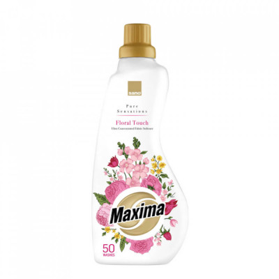 Balsam Concentrat Haine Sano Maxima Floral Touch, 1 L, Parfum Floral, Balsam Rufe, Balsam Haine, Balsam Concentrat Rufe, Balsam pentru Spalat, Balsam foto