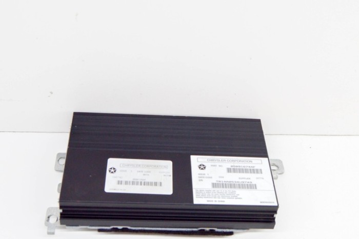 Amplificator de sunet JEEP CHEROKEE KL 2015 OEM: 05091674AF,05091155AF 17931401