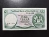SCOTIA 1 POUND 2985 AUNC+