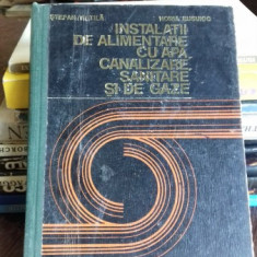 INSTALATII DE ALIMENTARE CU APA, CANALIZARE, SANITARE SI DE GAZE - STEFAN VINTILA