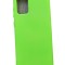 Huse silicon antisoc cu microfibra interior Samsung Galaxy S20 Plus Verde Neon