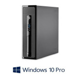 Calculatoare HP ProDesk 400 G1 SFF, Quad Core i5-4570, Win 10 Pro