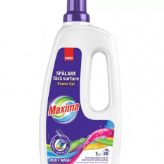 Detergent gel pentru rufe Sano Maxima Mix and Wash 1L