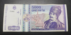 ROMANIA 5000 lei 1993 (0002) foto