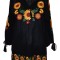 Bluza casual dama RFN 2, marime XL, negru
