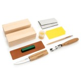 Set de sculptura saboti BeaverCraft DIY10, 20 piese