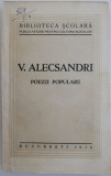 Poezii populare &ndash; V. Alecsandri