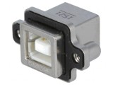 Soclu USB B Montare Panou THT USB 2.0