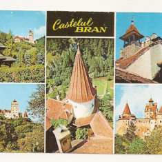 RF5 -Carte Postala- Castelul Bran, circulata 1975