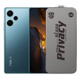 Folie de Protectie pentru Xiaomi Poco F5, TEO, Sticla Securizata ESD Antistatica, Super-X Privacy OG, Margini Negre, 0.30 mm, Transparent Inchis