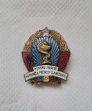 Insigna Pentru Merite in Munca Medico - Sanitara, RPR