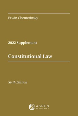 Constitutional Law 2022 Case Supplement foto
