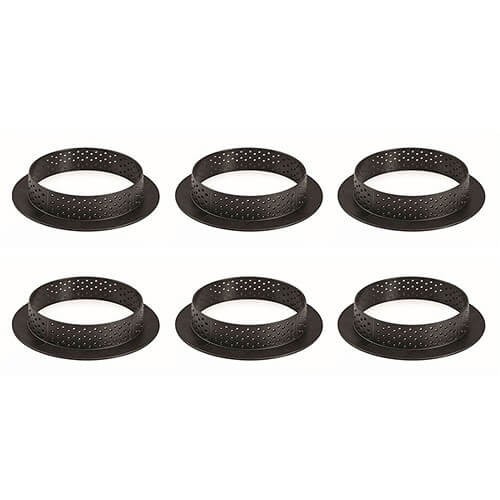 Set de 6 Forme Rotunde pentru Tarte Handy KitchenServ