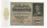 Germania 10 000 10000 Mark 1922 P-70 Seria 2144319 ( F )