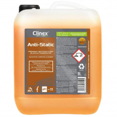 Clinex Anti-static, 5 Litri, Solutie Curatare Diverse Suprafete Cu Efect Antistatic Si Electrostatic