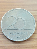 Moneda Ungaria 20 Forint 1993, Europa