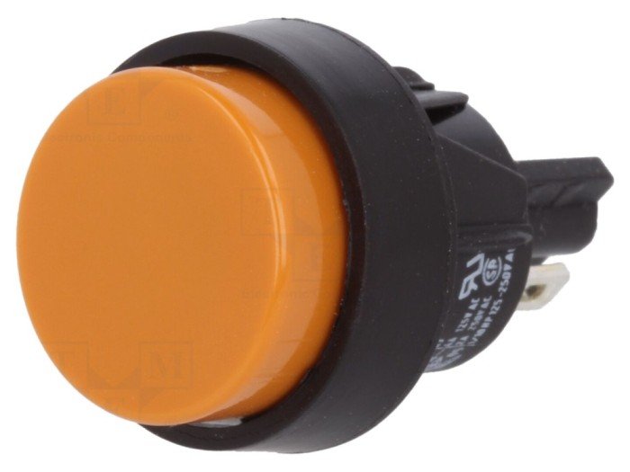 Comutator apăsare IP40, 2A 250VAC